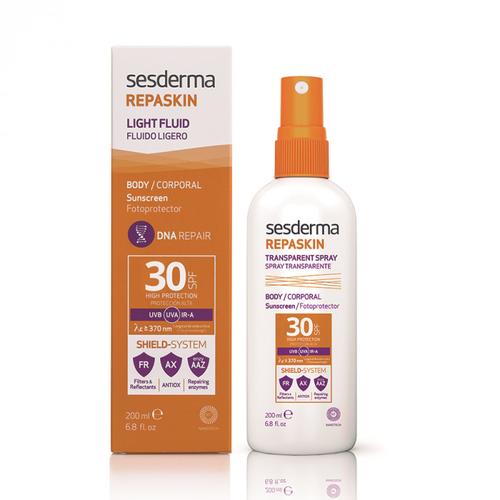 REPASKIN TRANSPARENT SPRAY-Солнцезащитный проз спрей сСЗФ30, 200 мл