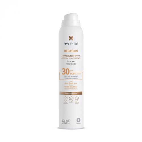 REPASKIN TRANSPARENT SPRAY Sunscreen body SPF 30 – Спрей солнцезащитный прозрачный для тела СЗФ 30, 