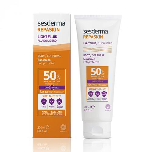REPASKIN LIGHT FLUID  - Флюид нежный солнцезащит с СЗФ50, 200 мл
